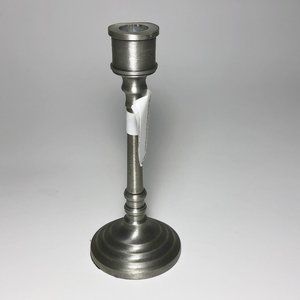 Hearth & Hand Magnolia Mini Taper Candle Holder Silver 5-1/4" NWT